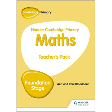 Hodder Cambridge Primary Maths Teacher's Pack Foundation Stage - ISBN 9781510431867