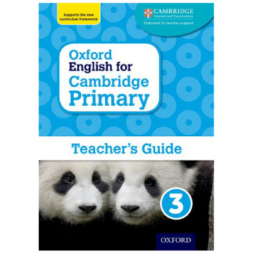 Oxford English for Cambridge Primary Teacher's Guide 3 - ISBN 9780198366386