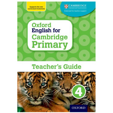Oxford English for Cambridge Primary Teacher's Guide 4 - ISBN 9780198366393