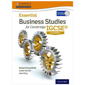 Essential Business Studies for Cambridge IGCSE Student Book 2nd Edition - ISBN 9780198399568