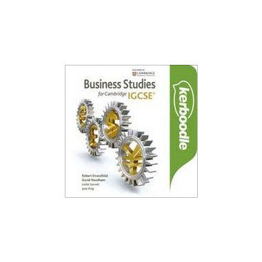 Essential Business Studies for Cambridge IGCSE Kerboodle Book 2nd edition - ISBN 9780198352327