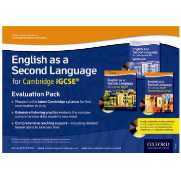 English as a Second Language for Cambridge IGCSE Evaluation Pack - ISBN 9780198392866