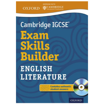 English Literature for Cambridge IGCSE Exam Skills Builder - ISBN 9780199136230