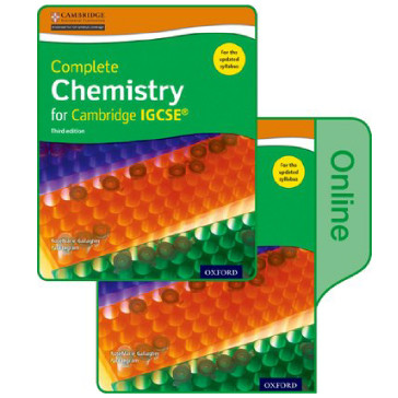 Complete Chemistry for Cambridge IGCSE Print and Online Pack 3rd Edition - ISBN 9780198417668