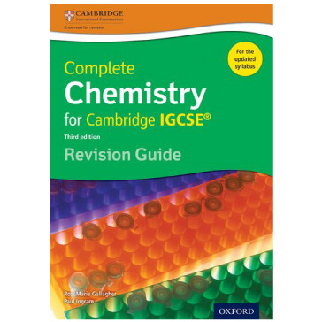 Complete Chemistry for Cambridge IGCSE Revision Guide - ISBN 9780198308737
