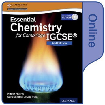 Essential Chemistry for Cambridge IGCSE 2nd Edition Online Student Book - ISBN 9780198355182