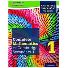 Complete Mathematics for Cambridge Stage 1 Student Book - ISBN 9780199137046