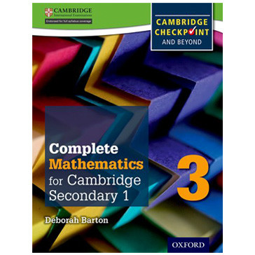 Complete Mathematics for Cambridge Stage 3 Student Book - ISBN 9780199137107