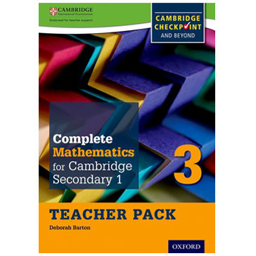 Complete Mathematics for Cambridge Stage 3 Teacher Pack - ISBN 9780199137114