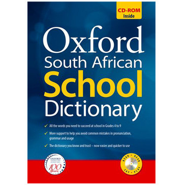 Oxford South African School Dictionary 3rd Edition with CD-ROM - ISBN 9780199040643