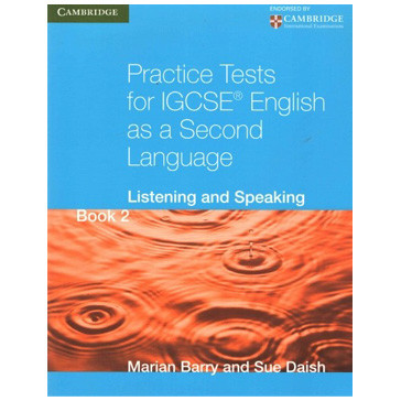 Practice Tests for IGCSE English 2nd Language Listening & Speaking Book 2 - ISBN 9780521186360