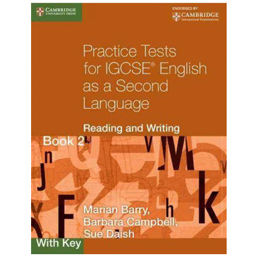 Practice Tests for IGCSE English 2nd Language Reading & Writing Book 2 with Key - ISBN 9780521140652