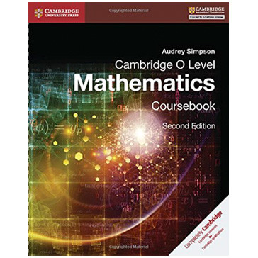 Cambridge O Level Mathematics Coursebook - ISBN 9781316506448