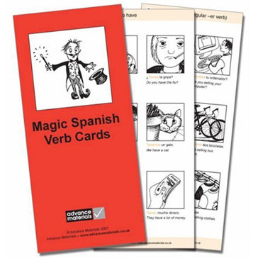 Cambridge International Magic Spanish Verb Cards Flashcards - ISBN 9780954769550