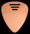 The secret weapon of serious guitar players.  
The flexible metal guitar pick.