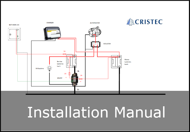 cristec battery monitor installation guide