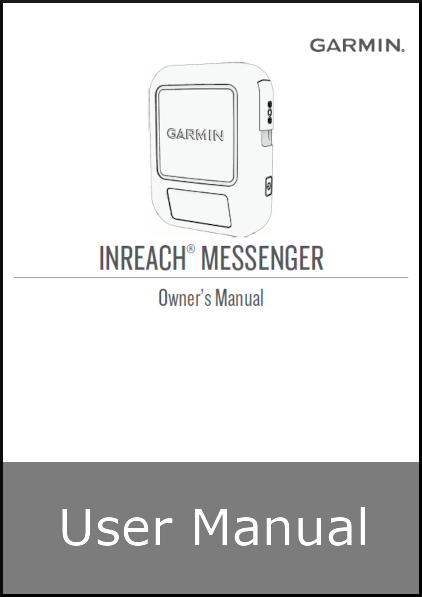 garmin inreach messenger user guide