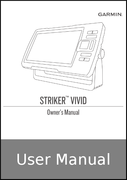 garmin striker vivid user guide
