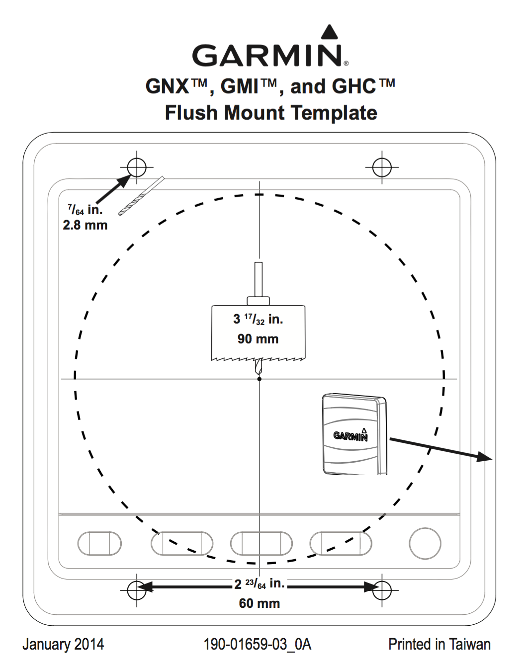 gnx gmi ghc flush mount template
