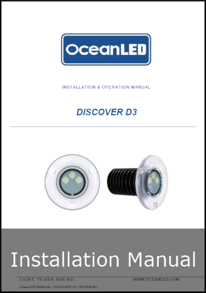 ocean led discover d3 installation guide