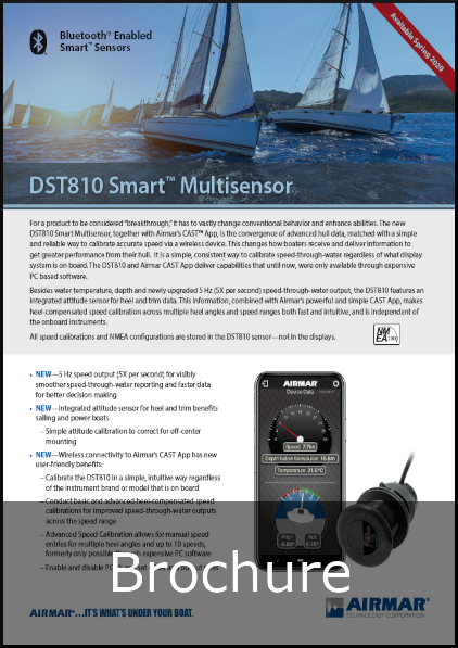 raymarine dst810 smart transducer brochure