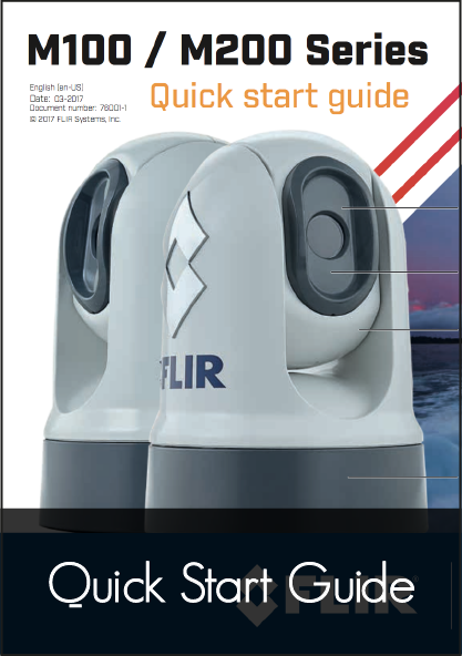 raymarine m100 m200 thermal camera quick start guide