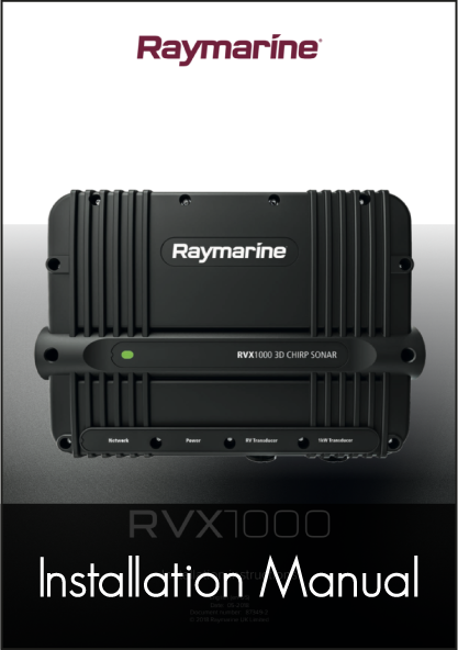 raymarine rvx1000 3d chirp sonar moduleinstallation instructions