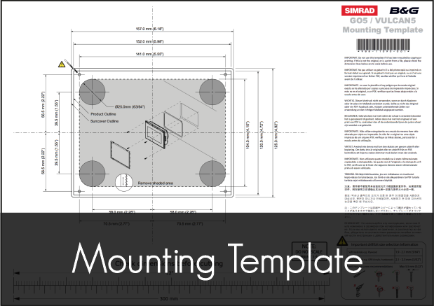 Simrad GO5 XSE Multifunction Display & DownScan Transducer