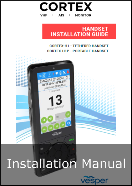 vesper handset installation guide