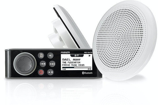 Fusion MS-RA70 & 6.5” 2-Way Speaker Pack
