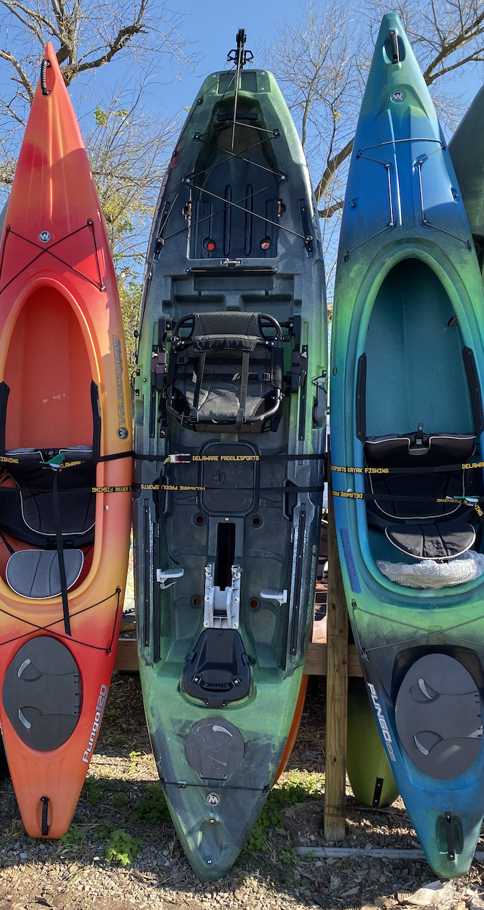 Delaware Paddlesports inventory of used kayaks paddleboards and more!.