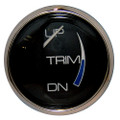 Faria Chesapeake Black 2" Trim Gauge (Mercury \/ Mariner \/ Mercruiser \/ Volvo DP \/ Yamaha-2001 and newer) [13707]