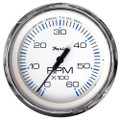 Faria Chesapeake White SS 4" Tachometer - 6,000 RPM (Gas - Inboard & I\/O) [33807]