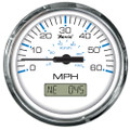 Faria Chesapeake White SS 4" Speedometer - 60MPH (GPS) [33826]