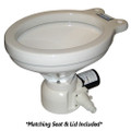 Raritan Sea Era Household Size Toilet - Remote\/Pump - Straight & 90 Discharge - Smart Switch - White [162HR012]