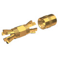 Shakespeare PL-258-CP-G Gold Splice Connector For RG-8X or RG-58\/AU Coax. [PL-258-CP-G]