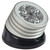 Lumitec Zephyr LED Spreader\/Deck Light -Brushed, Black Base - White Non-Dimming [101326]