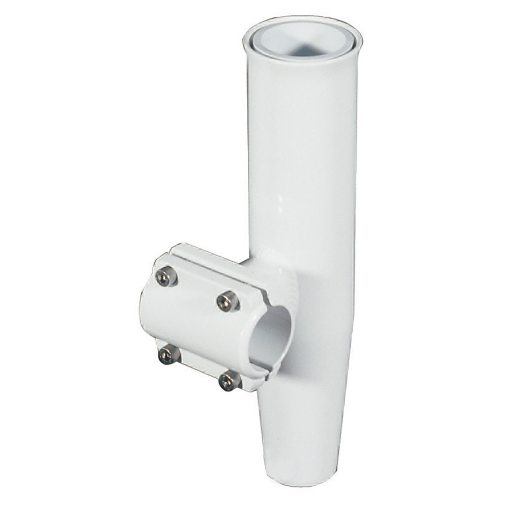 Lee's Clamp-On Rod Holder - White Aluminum - Horizontal Mount - Fits 1.315  O.D. Pipe [RA5202WH]