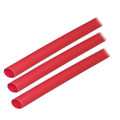 Ancor Adhesive Lined Heat Shrink Tubing (ALT) - 1\/4" x 3" - 3-Pack - Red [303603]