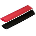 Ancor Adhesive Lined Heat Shrink Tubing (ALT) - 3\/4" x 3" - 2-Pack - Black\/Red [306602]