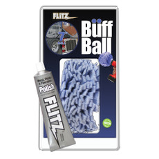 Flitz Buff Ball - Extra Large 7" - Blue w\/1.76oz Tube Flitz Polish [WB 201-50]
