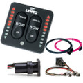 Lenco LED Indicator Integrated Tactile Switch Kit w\/Pigtail f\/Dual Actuator Systems [15171-001]