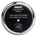 Xintex Propane Control & Solenoid Valve w\/Chrome Bezel Display [C-1C-R]