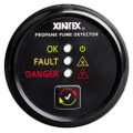 Xintex Propane Fume Detector w\/Plastic Sensor - No Solenoid Valve - Black Bezel Display [P-1B-R]