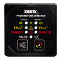 Xintex Propane Fume Detector w\/2 Plastic Sensors - No Solenoid Valve - Square Black Bezel Display [P-2BNV-R]