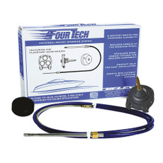 Uflex Fourtech 14' Mach Rotary Steering System w\/Helm, Bezel & Cable [FOURTECH14]