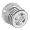 Lumitec Zephyr LED Spreader\/Deck Light - Brushed White Base - White Non-Dimming [101325]