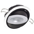 Lumitec Mirage Positionable Down Light - White Dimming, Red\/Blue Non-Dimming - White Bezel [115128]