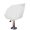 Taylor Made Helm\/Bucket\/Fixed Back Boat Seat Cover - Vinyl White [40230]