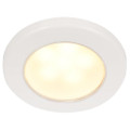 Hella Marine EuroLED 75 3" Round Screw Mount Down Light - Warm White LED - White Plastic Rim - 12V [958109011]
